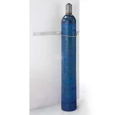 Υποδοχή τοίχου για 3 κυλίνδρους αερίου Κύλινδροι στερέωσης αερίου για τον τοίχο