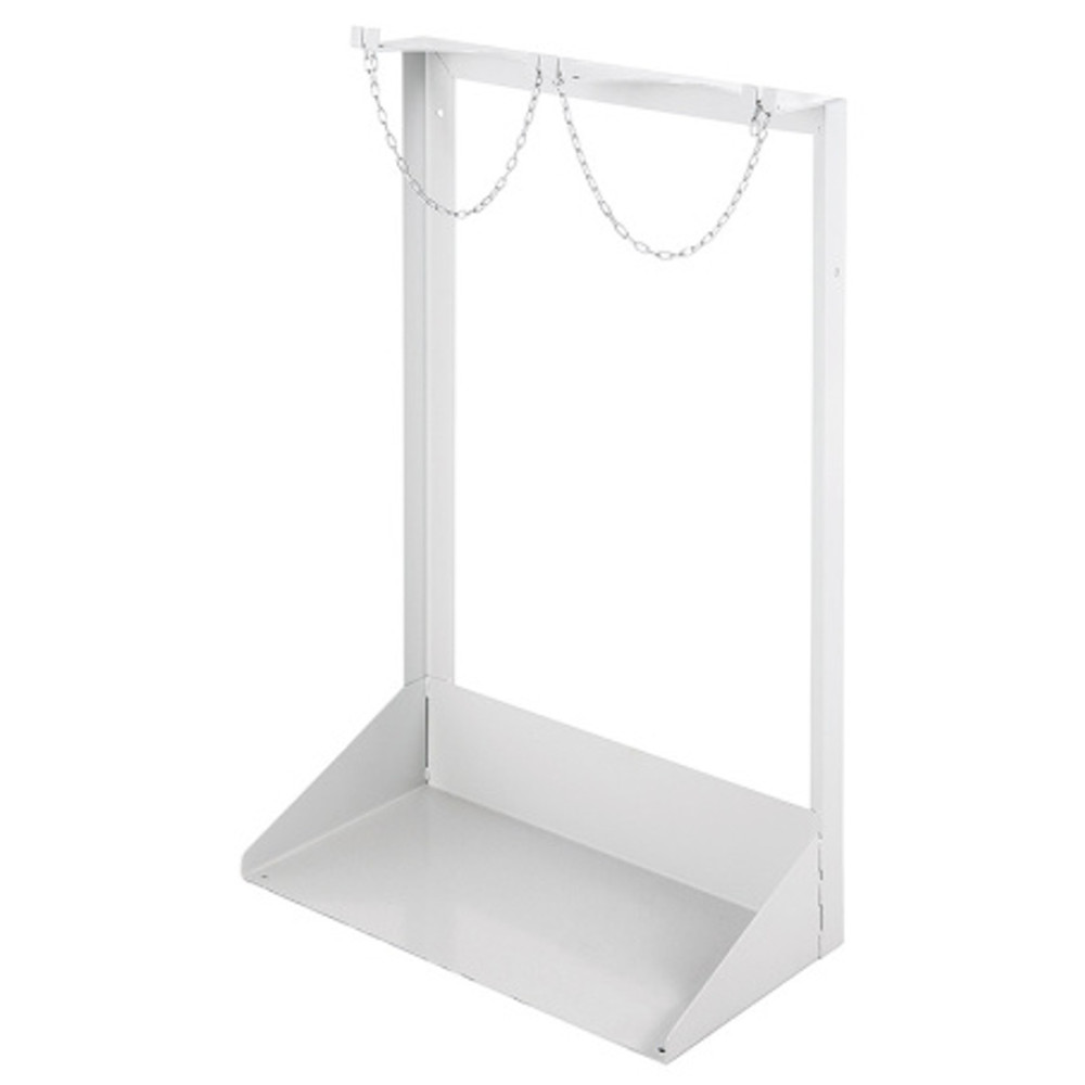 Sikker standbasis for 2 flasker med teknisk gas Sikker standbasis for 2 flasker med teknisk gas