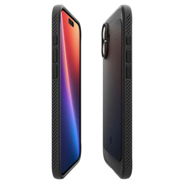 Hape Cap para iPhone 16 Armadura Rugged Magsafe - Negro