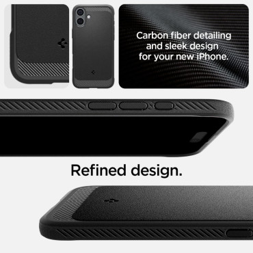 HAPE CAP FÜR IPhone 16 Robuste Rüstung Magsafe - Schwarz