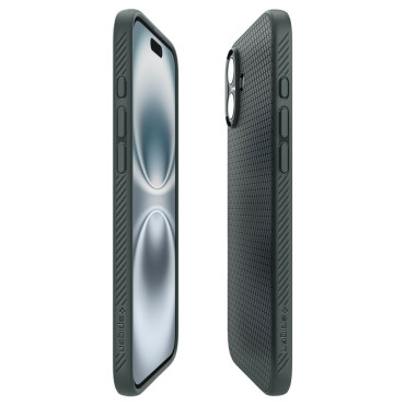 Case Case op iPhone 16 Liquid Air - Groen