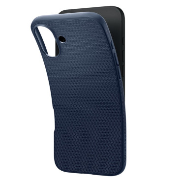 Case Case uz iPhone 16 Šķidrais gaiss - zils
