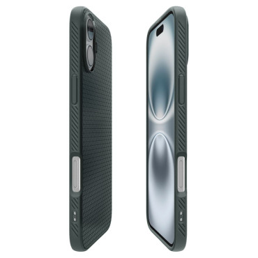 Case Case op iPhone 16 Liquid Air - Groen