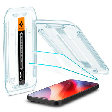It was hardened for iPhone 16 Pro Glas.tR EZ Fit - 2 pieces.