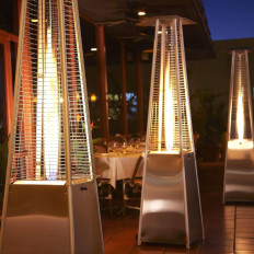 Tuba Glass pipe for gas lamp Pyramid