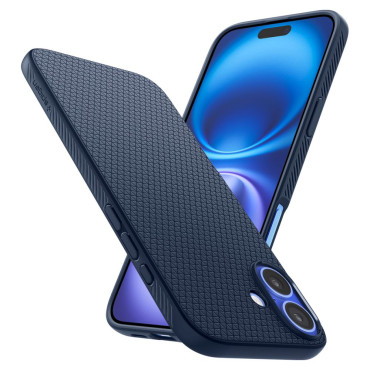 Saks tilfelle på iPhone 16 Flytende luft - Blå