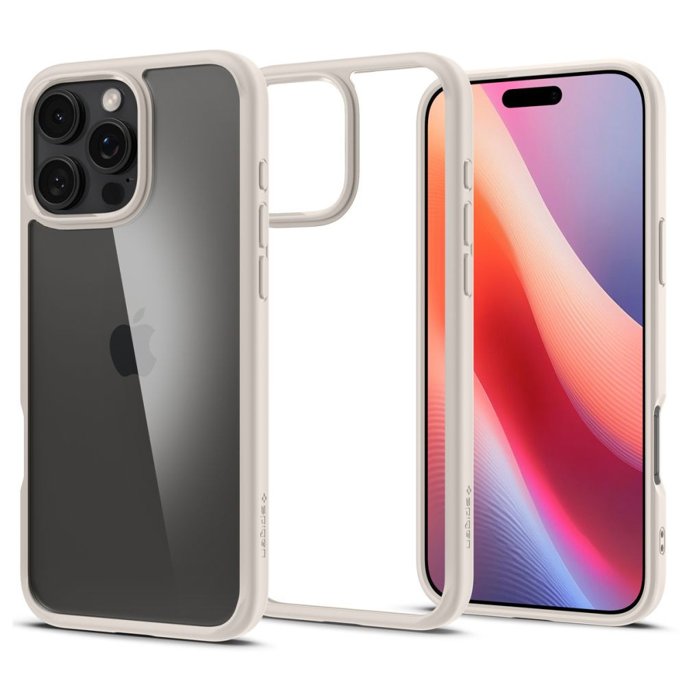 The case of the backpack for the iPhone 16 Pro Ultra Hybrid - titanium