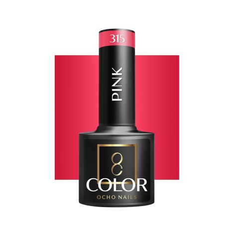 OCHO NAILS Hybrid neglelak pink 315 - 5 g — forfra