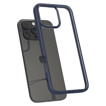 Etui plecki na iPhone 16 Pro Ultra Hybrid - niebieskie