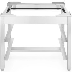 Base sob a máquina de lavar louça Hendi 231685 aço 56x56cm