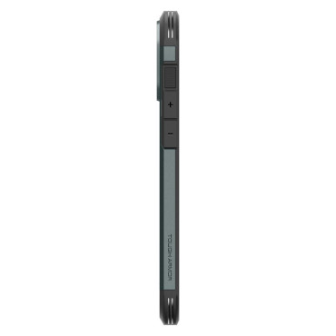 Saksett på iPhone 16 Pro med tøff rustning Magsafe - grønn