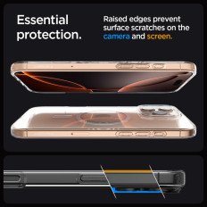 Primer na iPhone 16 Pro tekoči kristal Magsafe - prozorna
