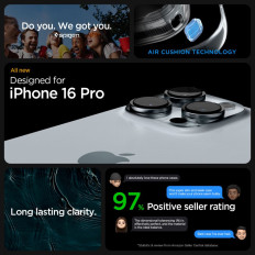The case of the backpack for the iPhone 16 Pro Ultra Hybrid - titanium