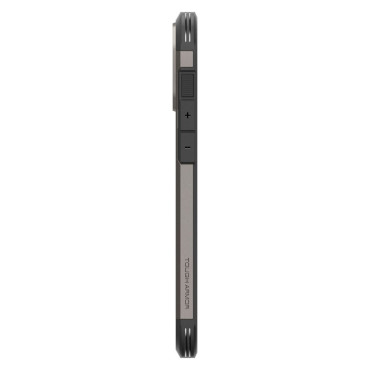 Case Case på iPhone 16 Pro med hård pansar Magsafe - Gunmetal