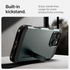 Primer na iPhone 16 Pro s Tough Armor Magsafe - Green