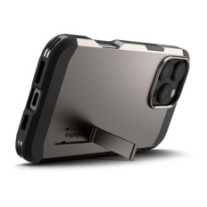 Case Case på iPhone 16 Pro med hård pansar Magsafe - Gunmetal