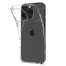 Fallkåpa på iPhone 16 Pro flytande kristall - transparent