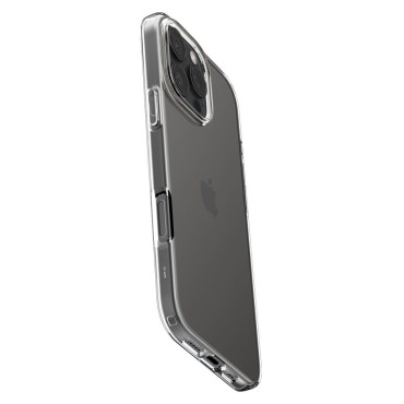 Fallkåpa på iPhone 16 Pro flytande kristall - transparent