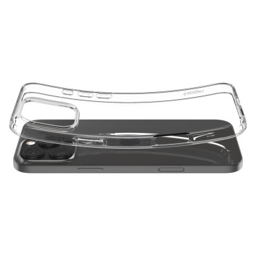 Fallkåpa på iPhone 16 Pro flytande kristall - transparent