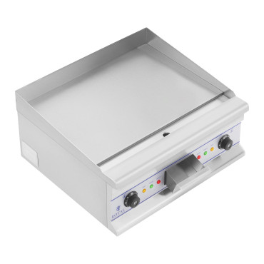 Gladka plošča za žaru električni za cvrtje 60 cm 400V Royal Catering RCG 60S