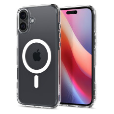 HAPE kork iPhone 16 pluss Ultra hübriid mag z magsafe - läbipaistev valge