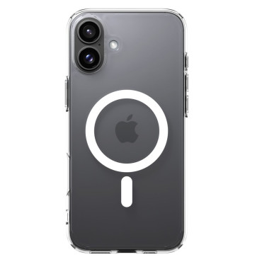 HAPE kork iPhone 16 pluss Ultra hübriid mag z magsafe - läbipaistev valge