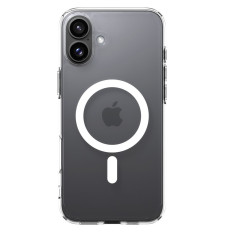 HAPE CAP pro iPhone 16 Plus Ultra Hybrid Mag z MagSafe - transparentní bílá