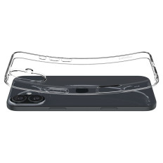 Caso protetor no iPhone 16 mais cristal líquido - transparente