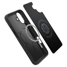Ochranné puzdro na iPhone 16 PLUS THINE FIT MAGSAFE - čierna