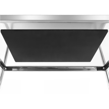 Catering servitör 3 hylla för 150 kg rostfritt stål Royal Catering RCSW 3a