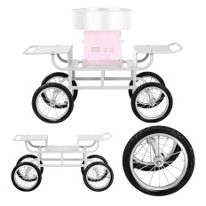 Trolley plattform på hjul för en sockerullmaskin Royal Catering Rczt-01w