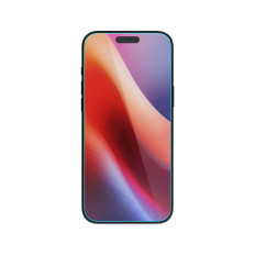Härdat glas med monteringsram på iPhone 16 Pro Max