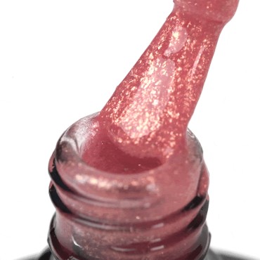 OCHO NAILS Hybridikynsilakka pinkki 318 - 5 g — lähikuva pinnasta