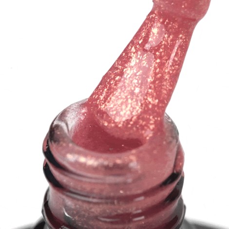 OCHO NAILS Hybrid lak za nokte ružičasti 318 - 5 g — detaljni prikaz površine
