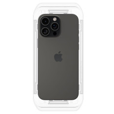Edzett üveg egy szerelési keretben az iPhone 16 Pro Max - 2 db.