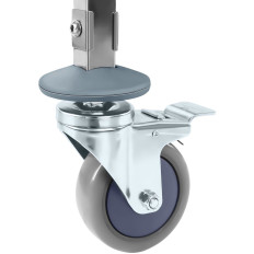 Cating Waiter 3 estante para 150 kg de acero inoxidable Royal Catering RCSW 3A