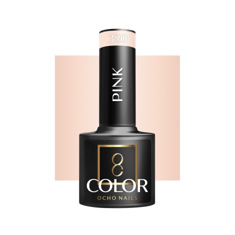 OCHO NAILS Hybrid nail polish pink 320 -5 g — front view