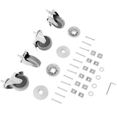 Catering waiter 3 shelf for 150kg of stainless steel Royal Catering RCSW 3A