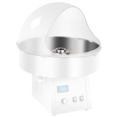 Beschermende afdekking met acrylglas voor een 62cm suikermachine Royal Catering Rczw-cov62