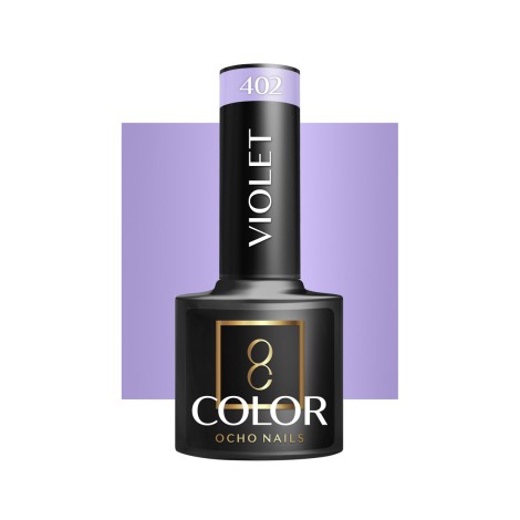 OCHO NAILS Hybrid nail polish violet 402 -5 g — front view