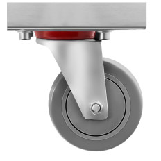 Carrinho de armazenamento de plataforma com cabo de dobramento de até 400 kg rcft-1.1