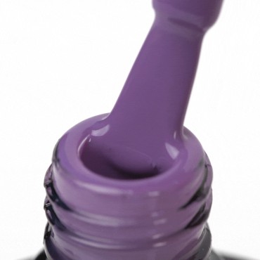 OCHO NAILS Hybrid nagellack violett 403 - 5 g — närbild av yta
