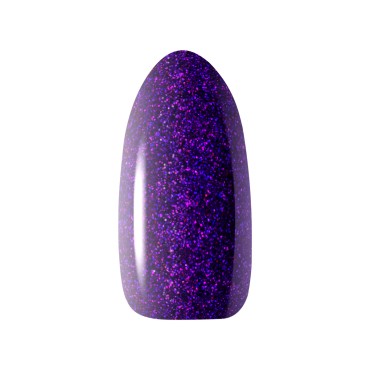 OCHO NAILS Hybridný lak na nechty fialový 410 - 5 g — detailný záber