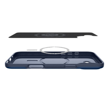 Caso protetor 16 fino ajuste magsafe - azul