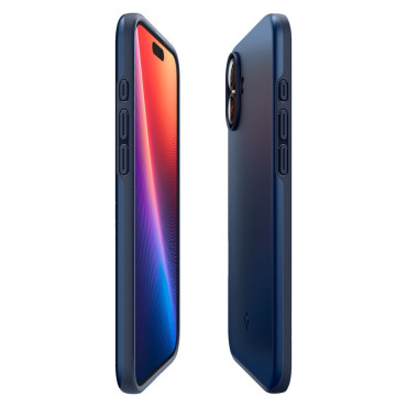 Caso protetor 16 fino ajuste magsafe - azul