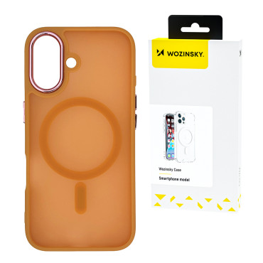 Hape Cap voor Samsung Galaxy S25 Ultra Fashion Case Magsafe - Orange