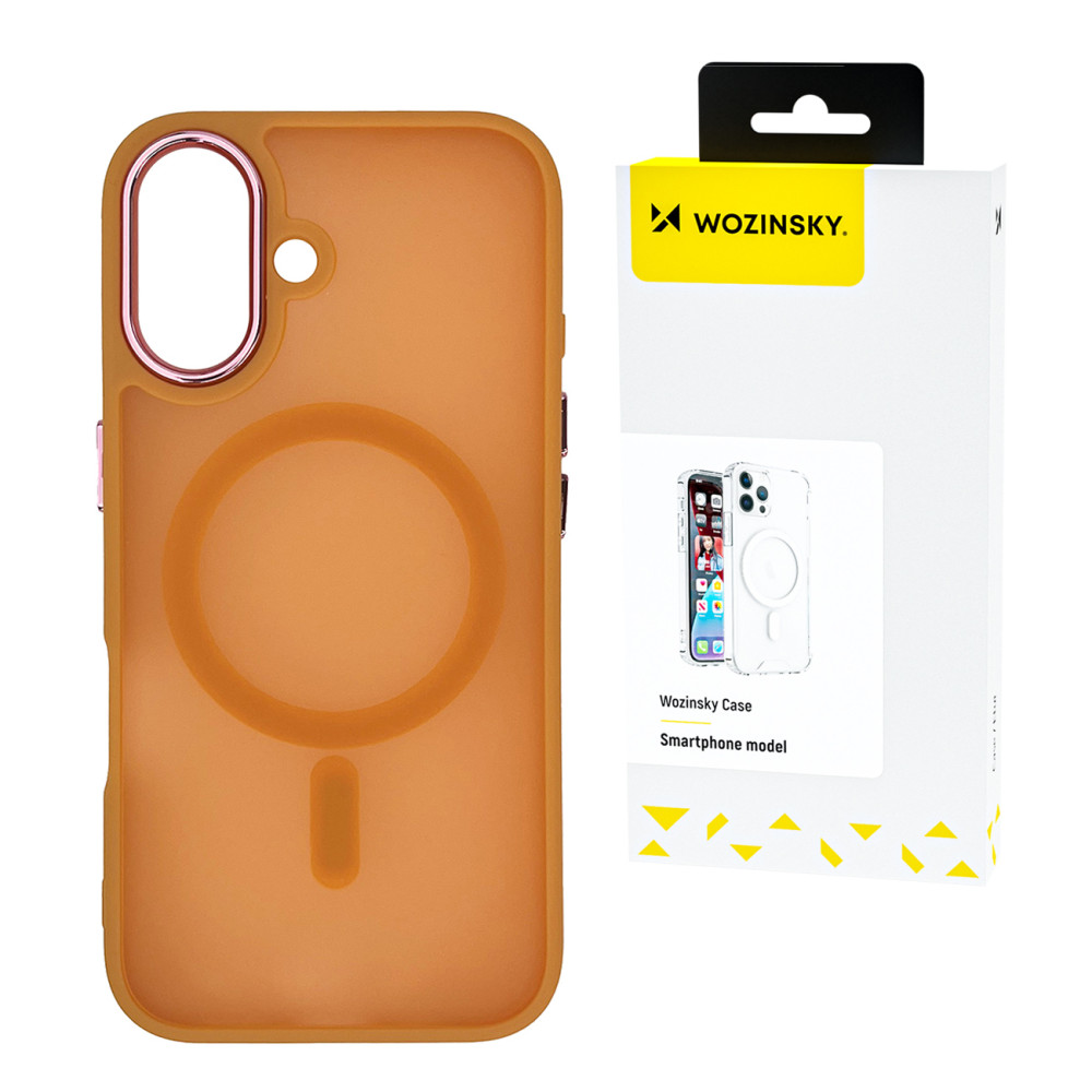 Hape Cap για Samsung Galaxy S25 Ultra Fashion Case Magsafe - Orange