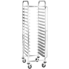 Una carta del cameriere per il trasporto 16 container TAC 60 x 40 cm Royal Catering Rctw-16tb.1