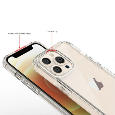 Samsung Galaxy S25 Ultra Clear Corner Case Case - läpinäkyvä