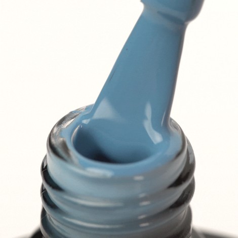 OCHO NAILS Smalto Ibrido Blu 504 - 5 g — primo piano della superficie